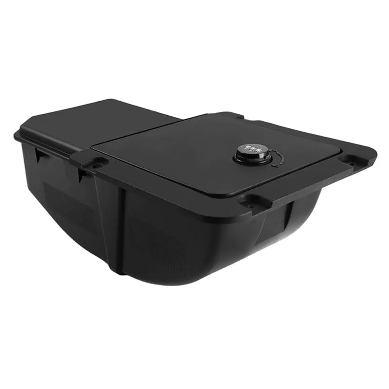 AEA6-Bed Cargo Partition Storage Bin With Code Lock For Ford Maverick 2022-2025 Truck Bed Storage Organizer With Lock