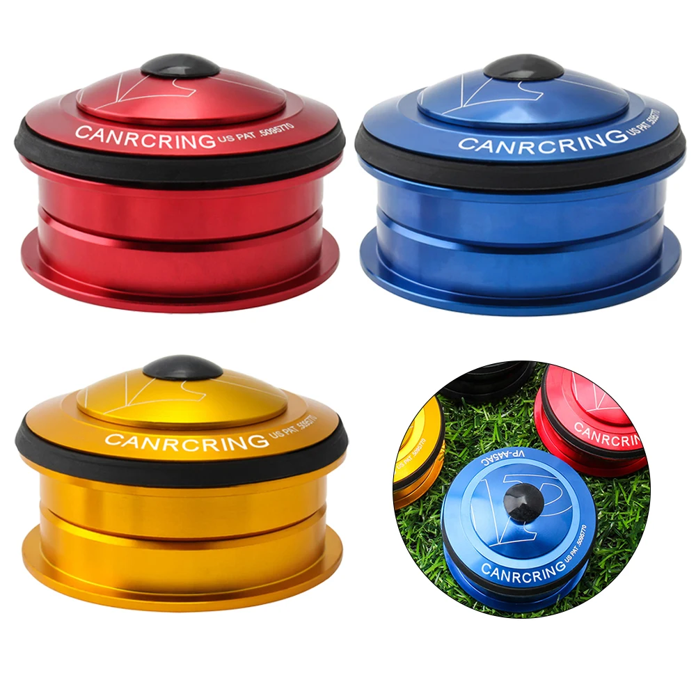 

1pc Cycling Mountain Bike 44MM Headset 1 1/8 Headset Built Aluminum Bicycle Head Peilin Bearing Headset Bike Accessories