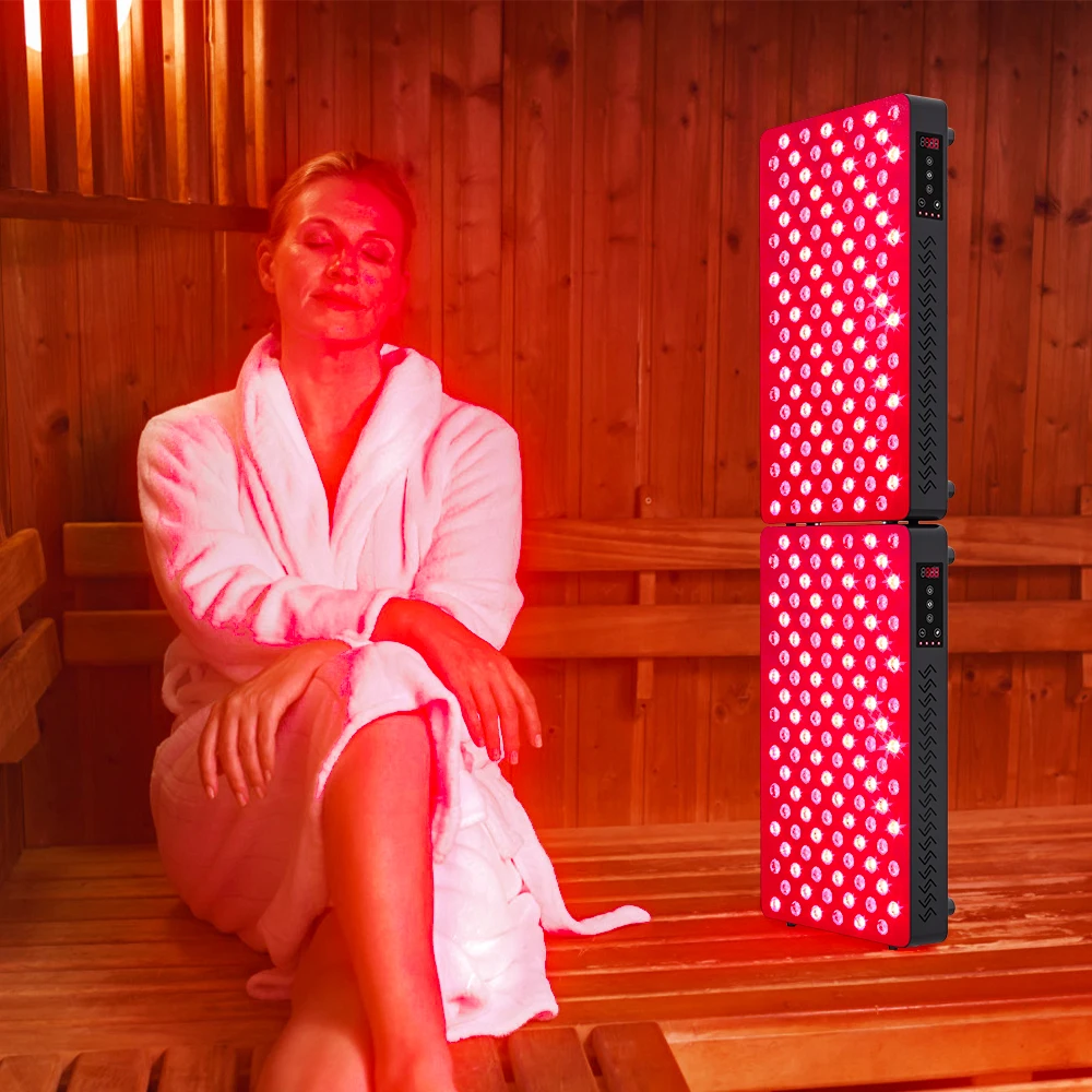 

No Flicker Dual Chip Adjustable Stand 660nm 850nm 600W Led Panel Red Near Infrared Light Therapy