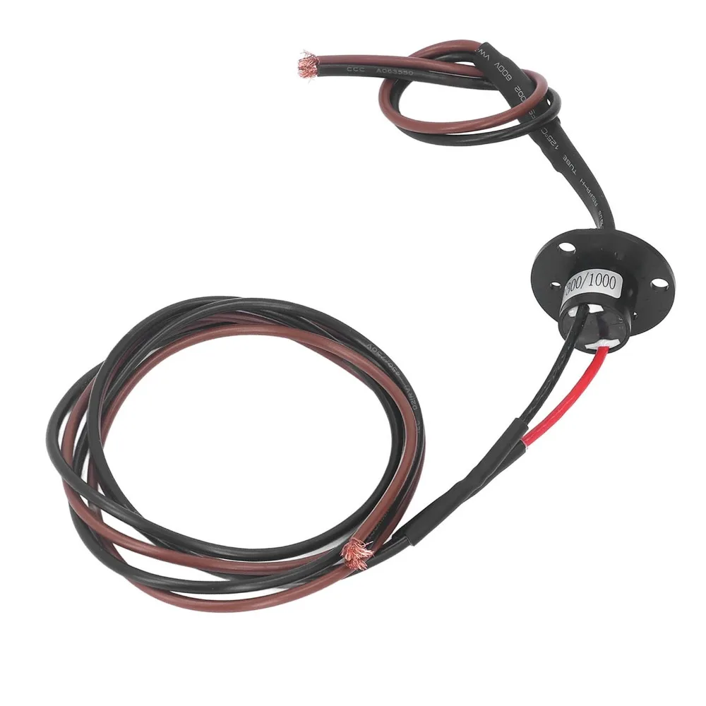 دائم 2 الطريق الكهربائية زلة حلقة 20A 250 دورة في الدقيقة كبسولة زلة حلقة الروتاري جامع حلقة معدات الاختبار الكهربائية