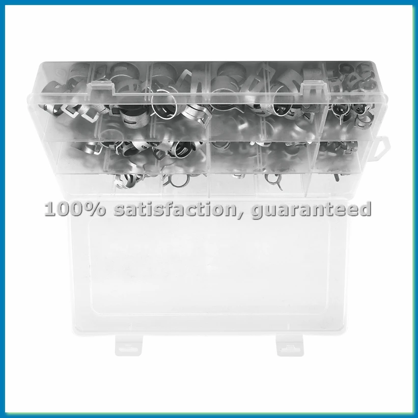 

Набор из 160 хомутов для шлангов диаметром 6,5–18 мм с отверткой - A32R