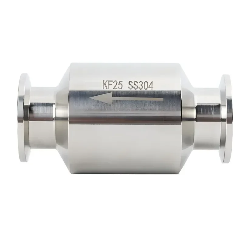 304 Stainless Steel Vacuum Kf Snap-on One-way Valve Check Valve Exhaust One-way Valve Vacuum Pump Check Valve