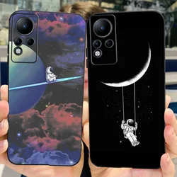 For Infinix Note 11 Case Cute Astronaut Shockproof Silicone Phone Cover For Infinix Note11 Note 12 G88 X663 X663C X663D TPU Capa