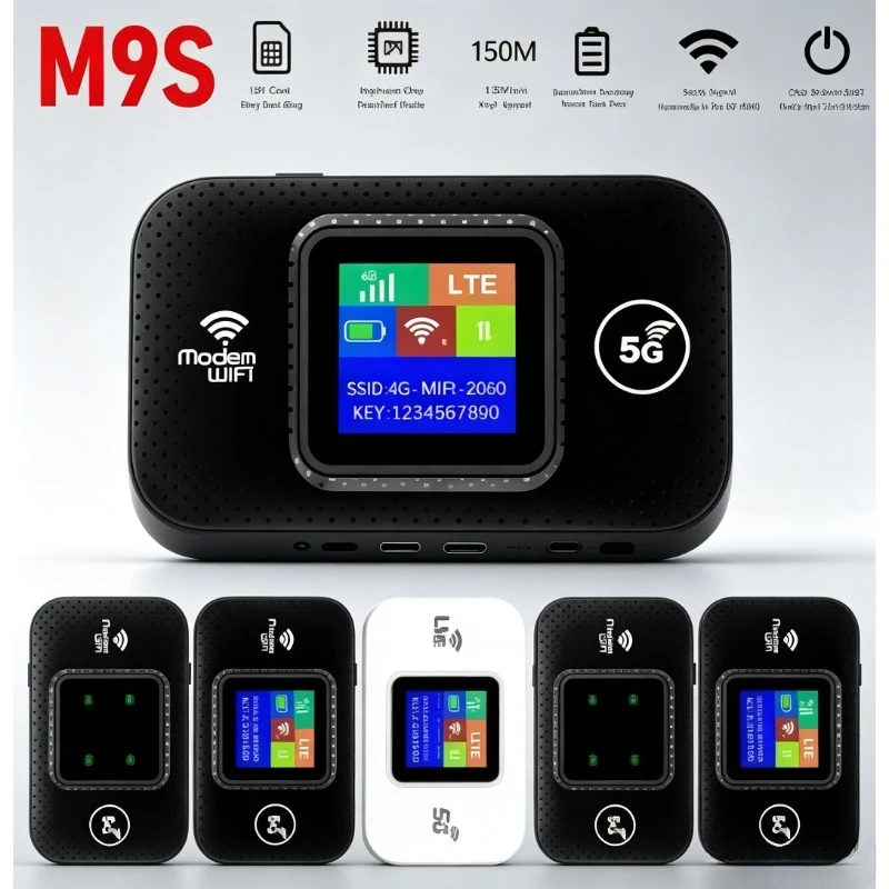 1. Compact 4G WiFi6 Modem Router, Multi‑Client Connection For Field Work And Short‑Term Accommodation