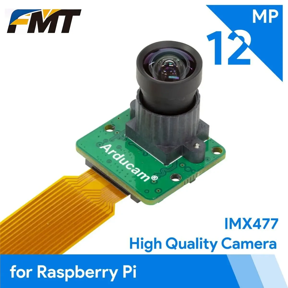 Arducam 12MP IMX477 Mini High Quality Camera Module for Raspberry Pi and Pi zero