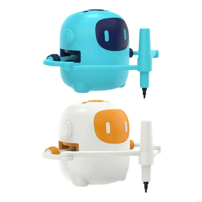 Creative Art Drawing Robot Toy For Kids Interactive Learning Tool Color Recognition Development L8RB