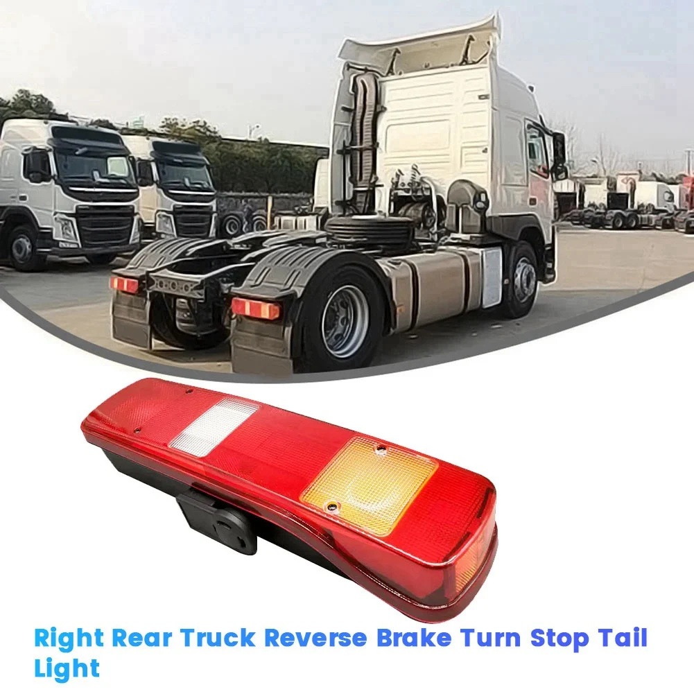 Right Rear Taillight Cover with Buzzer 20565106 for Volvo FH 12 16 460 FM Truck Reverse Brake Lamp No Bulb