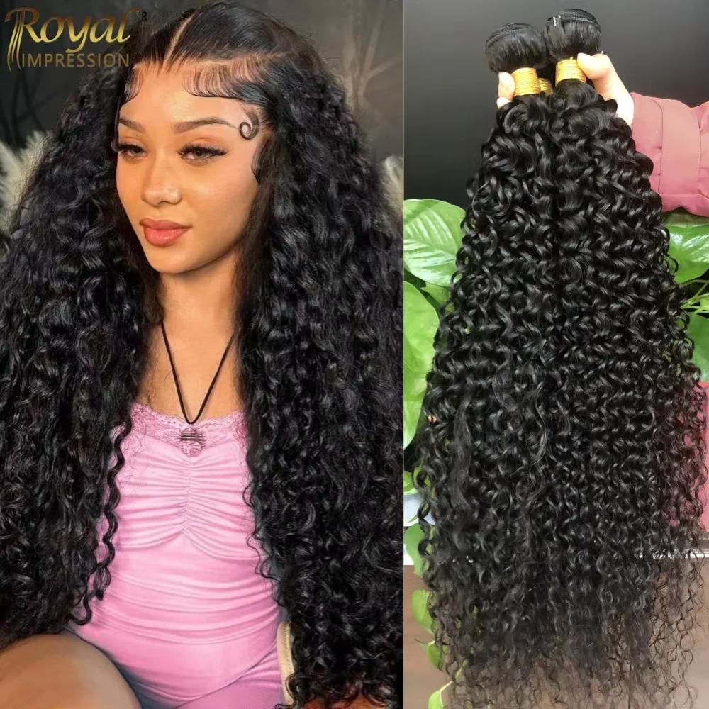 12A Kinky Curly Echthaar-Bündel 100% Echthaar-Extensions Burmesisches Lockiges Haar 1/3/4 Bündel Brasilianisches Jungfräuliches Remy-Haar