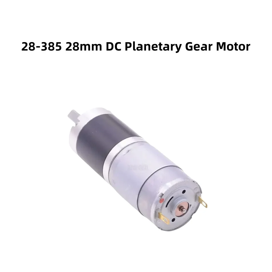 12V24V 28-385 28mm DC Planetary Gear Motor djustable Speed All-Metal Gear Built-in Drive DIY Intelligent/Smart Car Robot Home