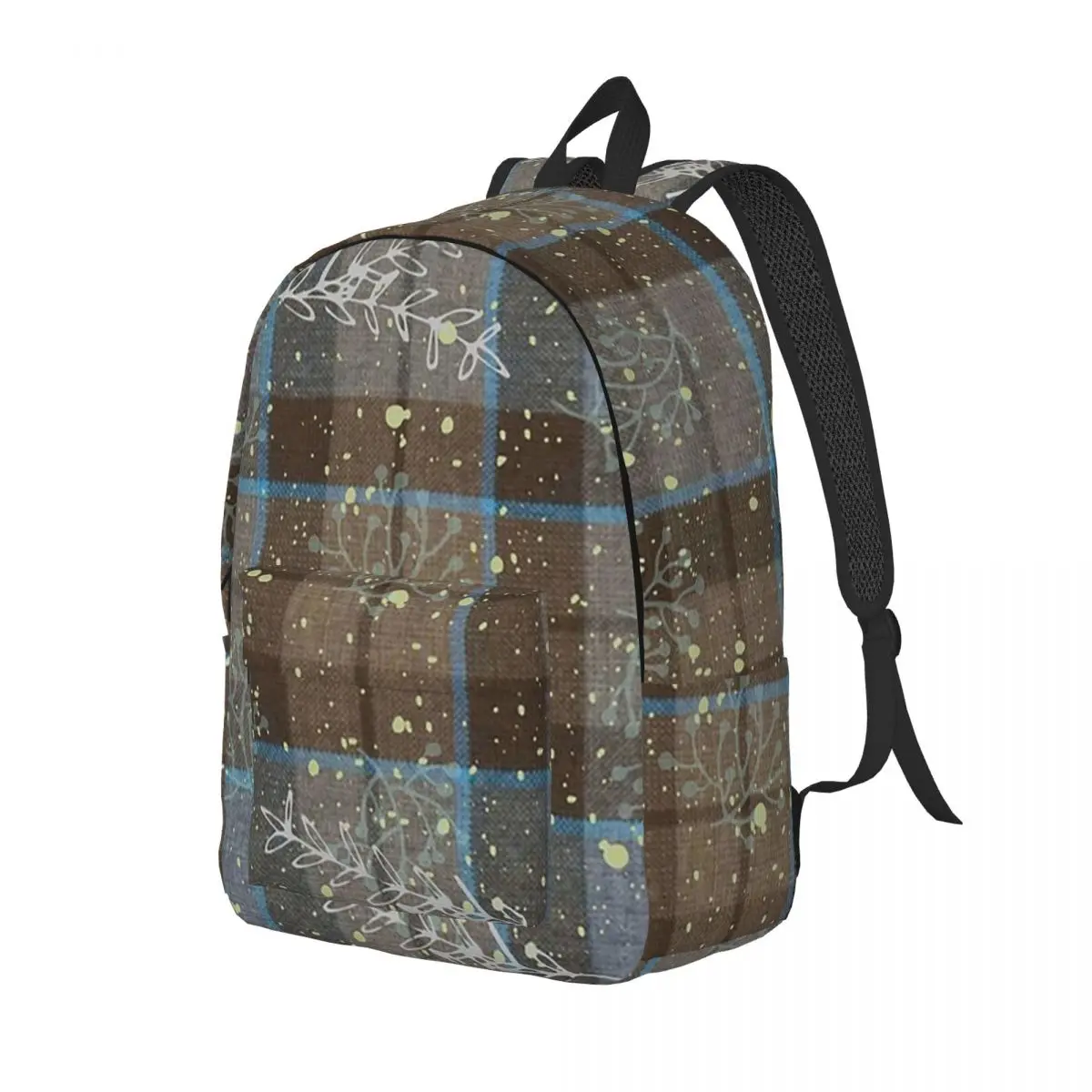 

Outlander TV Clan Fraser Tartan Windblown Backpack Daypack Large Capacity BookBag School Bag Shoulder Bags for Boys Girls