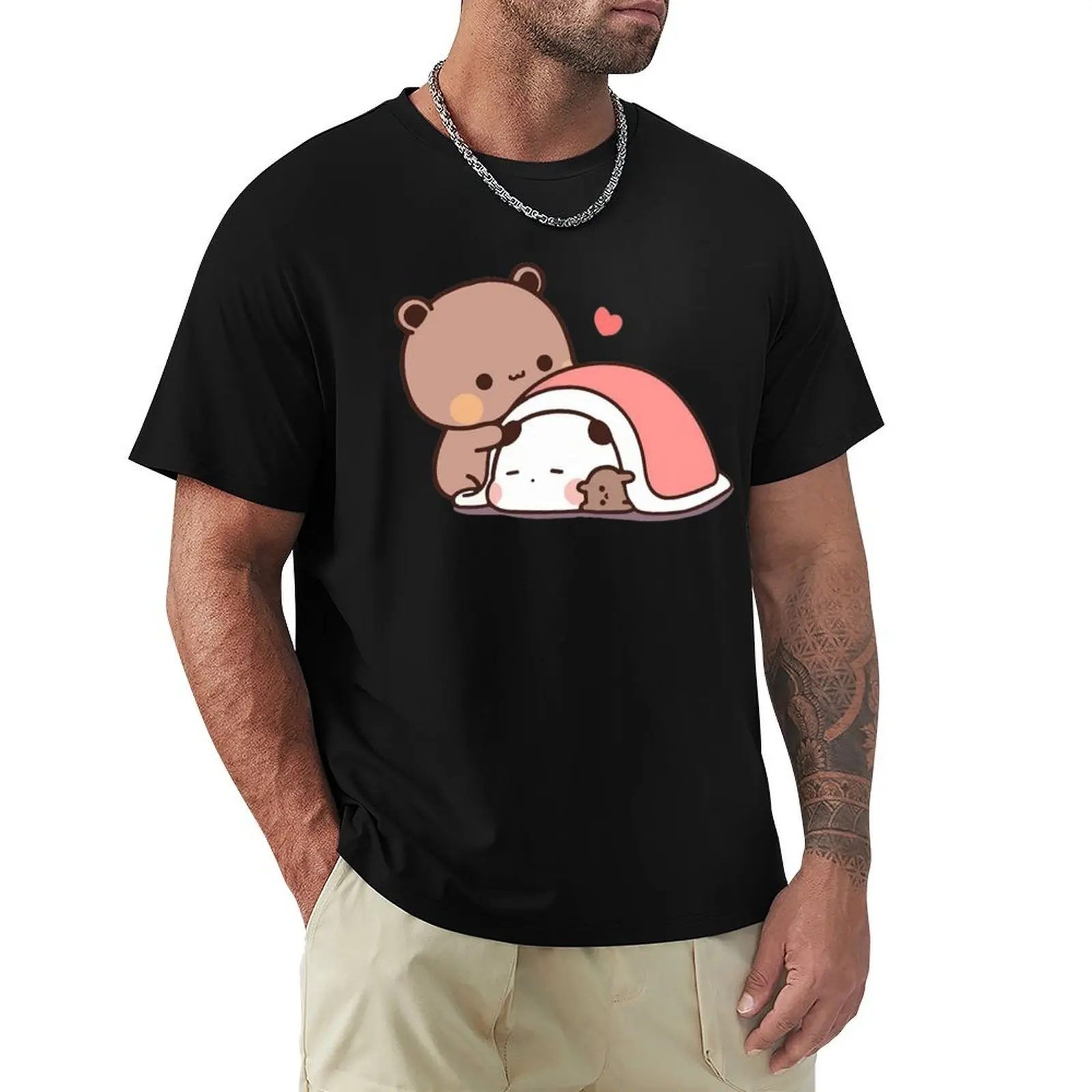 

Bubu Love Dudu T-Shirt Minimalist Plain Crew Neck T-Shirt