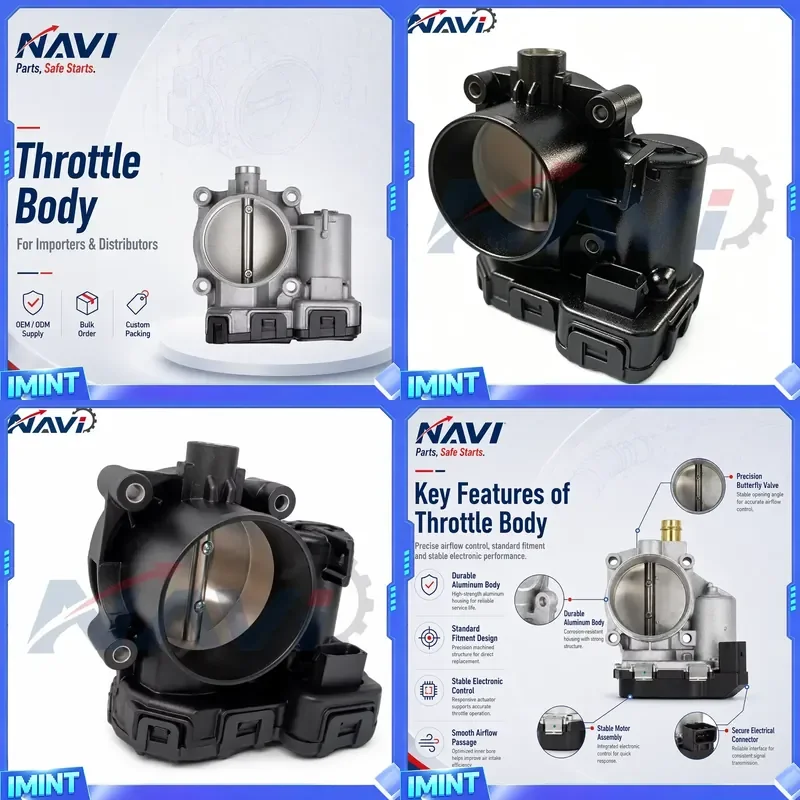 Navi Durable Heavy Electronic Throttle Body 04593858AB For Chrysler Town Country Grand Caravan Wrangler