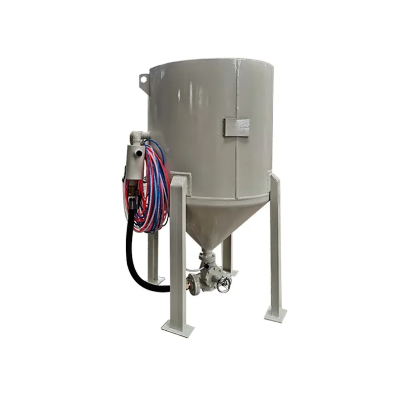 Pneumatic sandblasting tank, iron rust removal and paint removal sandblasting machine, high pressure sandblasting equipment