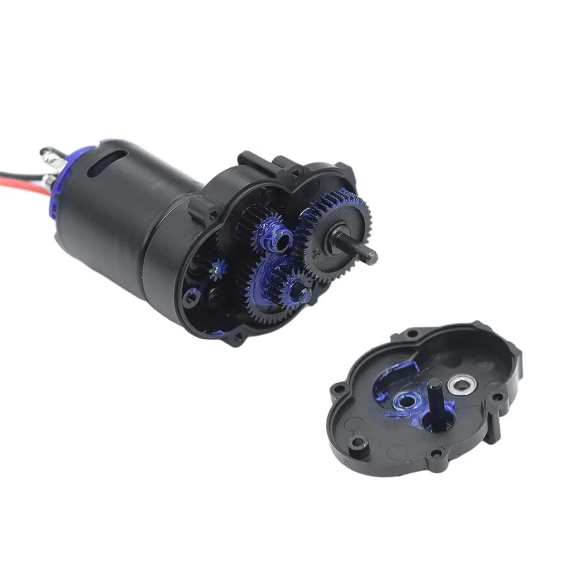 Gearbox  embly Transmission Motor Set with Internal Gears for 1/18 RC Crawler Car TRX-4M TRX4M Upgrade Parts