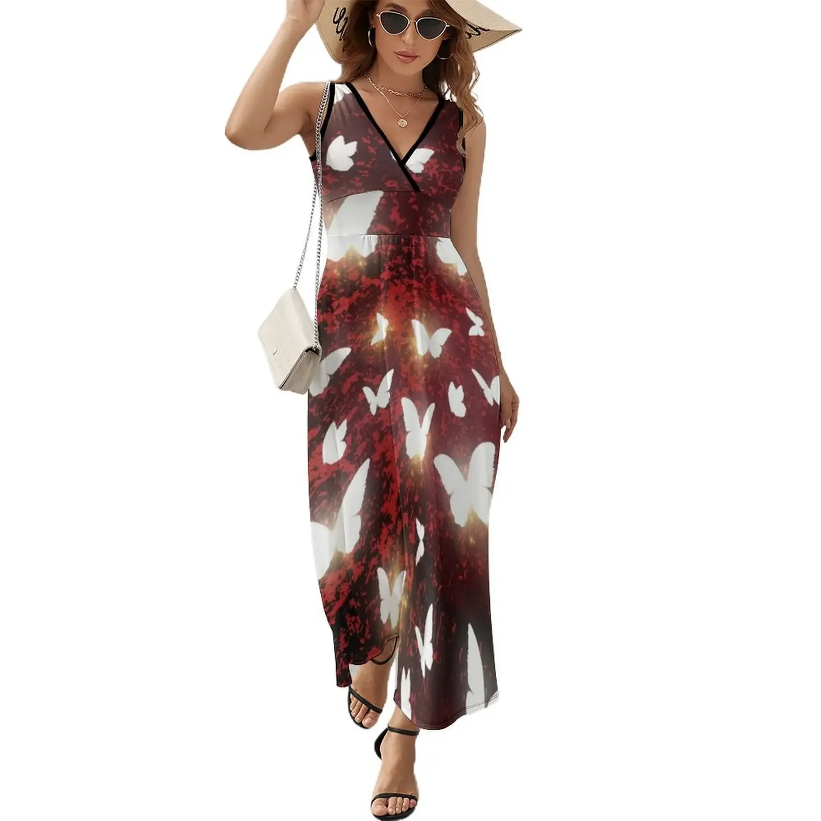 

Tgcf huacheng butterfly inspired design Short-Sleeved Dress dress summer 2025 women elegant party dresses for women 2025 Dress