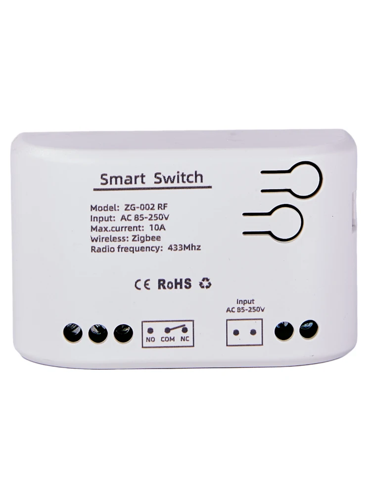 Zigbee – module de relais intelligent Tuya, 1 canal, interrupteur d'éclairage intelligent, DC5V 7-32V AC85-250V 220V RF433Mhz, télécommande marche/arrêt