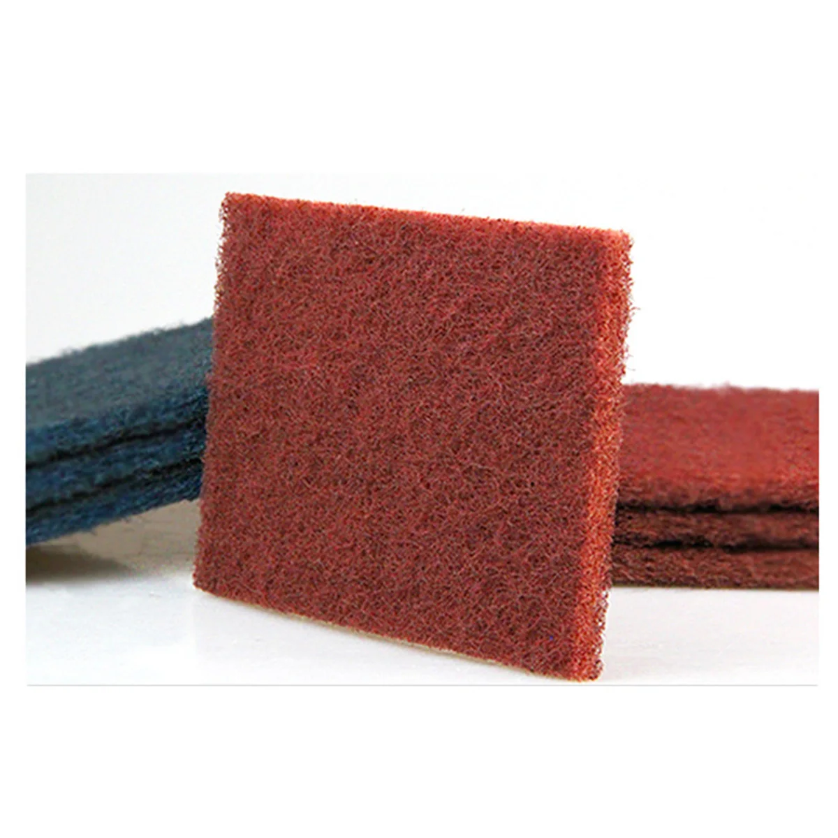 

5 Pcs Scouring Pad Grit Pads Kitchen Cleaning Frying Pan Brown/red Griddle Heavy Duty