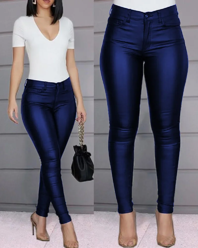 Mulheres lápis y2k calças pant longo bodycon bainha casual magro mãe leggings cintura alta sexy capris calças elegantes outono primavera