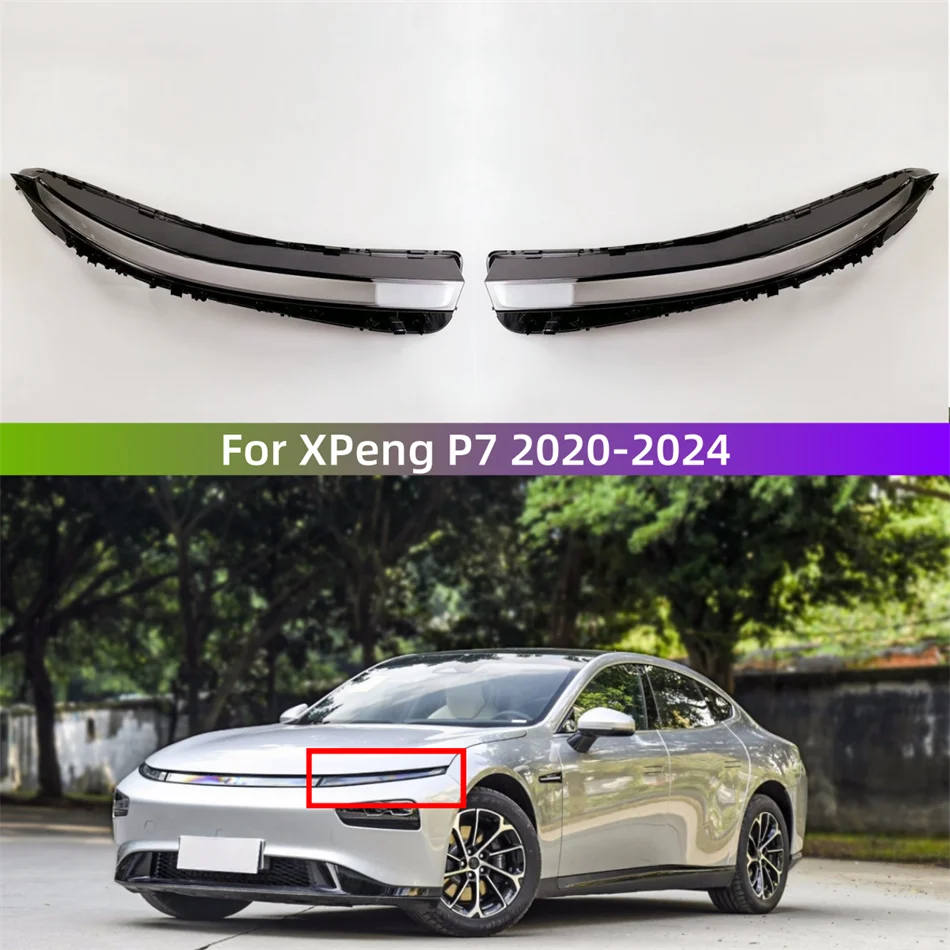 

Для Xpeng P7 2020 2021 2022 2023 2024 прозрачный корпус автомобильных фар, линза, стеклянный корпус, колпачки для ламп, автоматический абажур, крышка фары