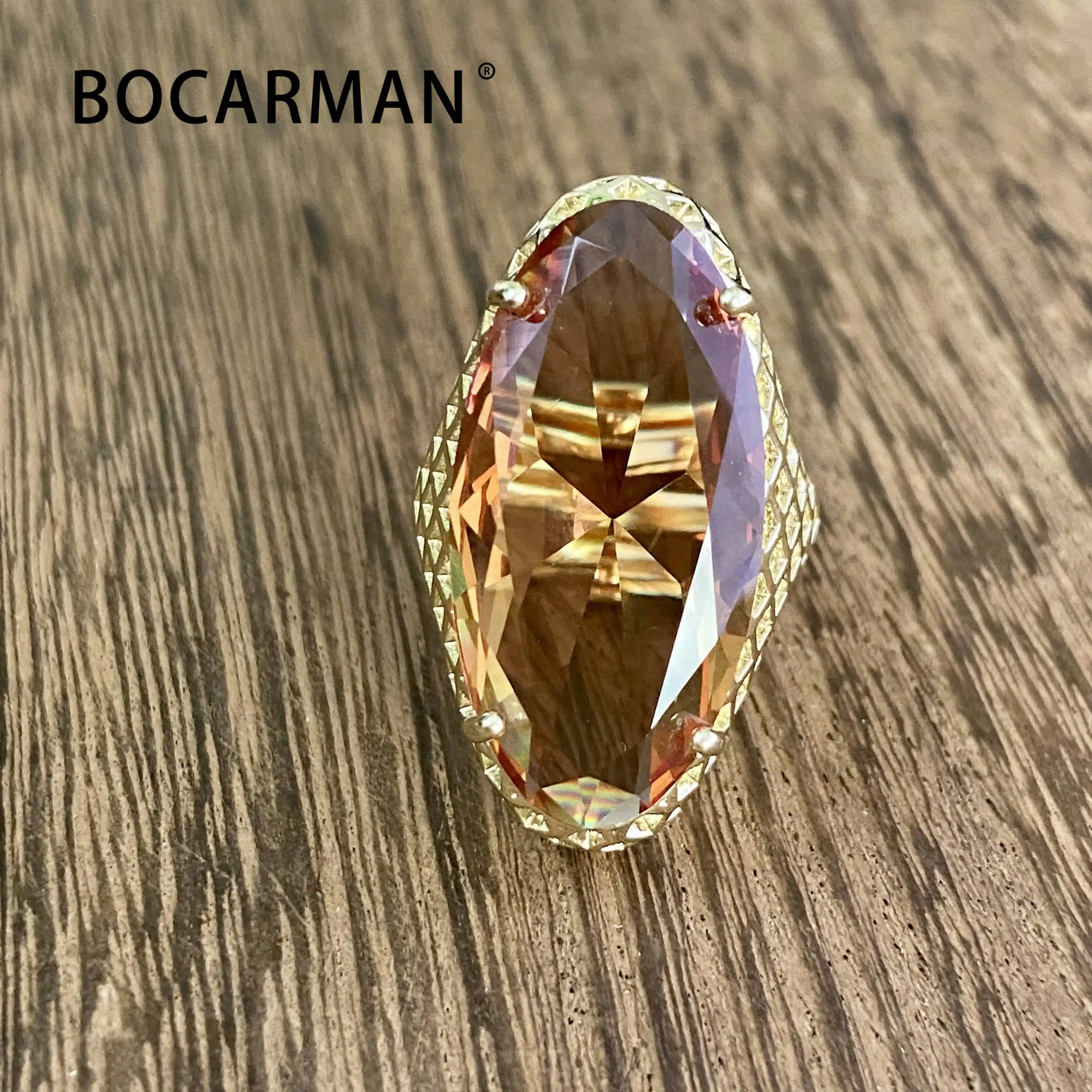 Ovaler, farbwechselnder Zultanit-Ring für Damen, lichtempfindlicher Sultanit-Edelstein, elegantes Statement-Geschenk, klassisches Design. – Detail 5
