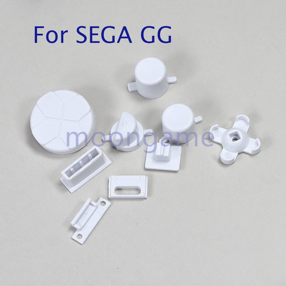 1 Juego de botones coloridos para SEGA GG, botón de plástico para SEGA GAMEGEAR, accesorios para botones de Joystick