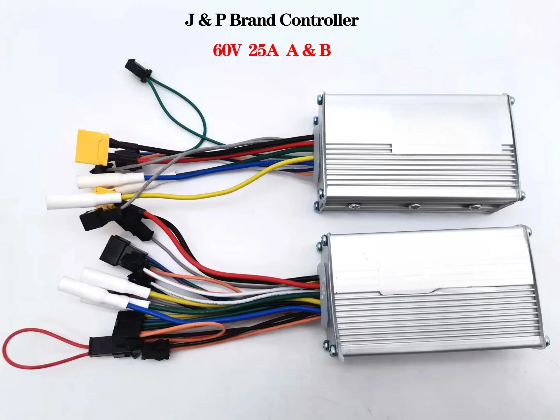 60V 25A J&P Dual Drive Motor Brushless Controller Electric Scooter Lithium DC JIPIN Controller Dual Drive Electric Scooter Parts