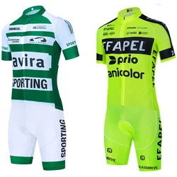 2024 Special Cycling Set Men Women EFAPEL Bike Jersey tavira Cycling Maillot Shorts Ropa Ciclismo Quick Dry Bicycle Clothing