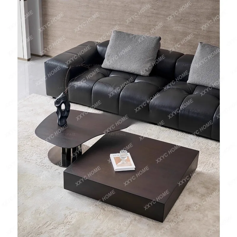 XX Minimalist Irregular Sofa Side Table Light Luxury Living Room Home Mobile Coffee Table