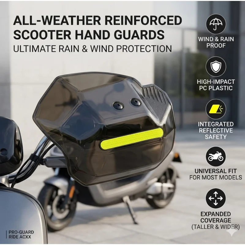 

Motorcycle Scooter Windproof Handguards Anti-Fall