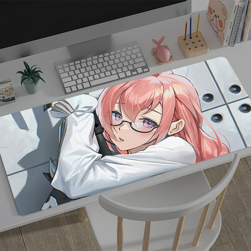 

Mouse pad Large Zenless Zone Zero Tsukishiro Yanagi e-sports game player mouse pad keyboard pad non-slip mat PC carpet Mousepad
