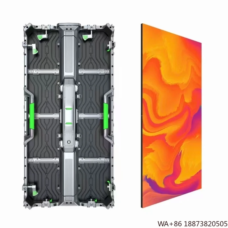 LED-Display für den Außenbereich, P4.81, Mietscheibe für Show und Event, 500 x 1000 mm, kommerzielle Videowand-Display