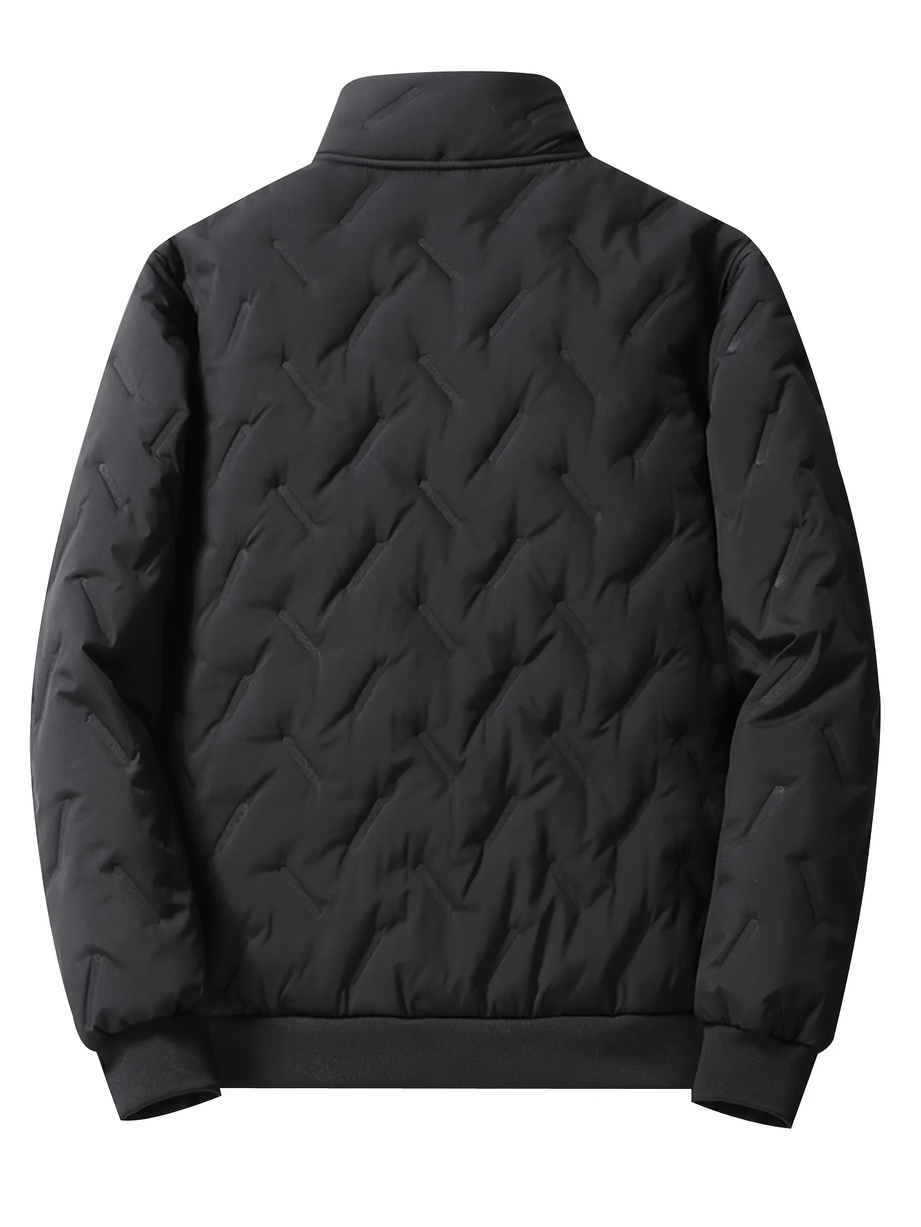 Wintermantel Herren Fleece Sportbekleidung Herren Baumwoll-Kapuzenjacke Herrenbekleidung Langer Parka Mantel Herren Warme Jacke – Detail 4