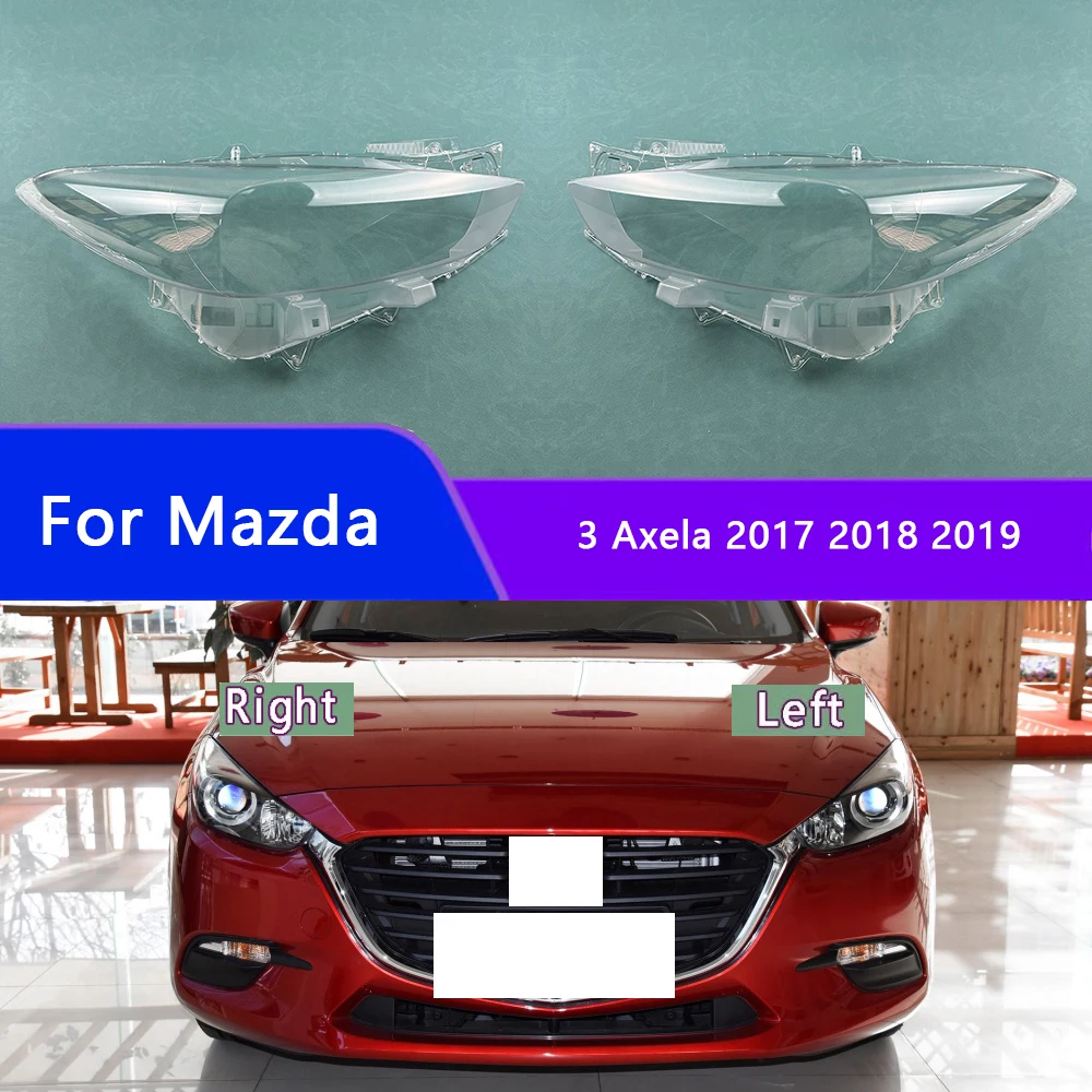 

Налобный фонарь для Mazda 3 Axela 2017 2018 2019, налобный фонарь с низким уровнем, корпус фары, замена оригинального абажура из оргстекла