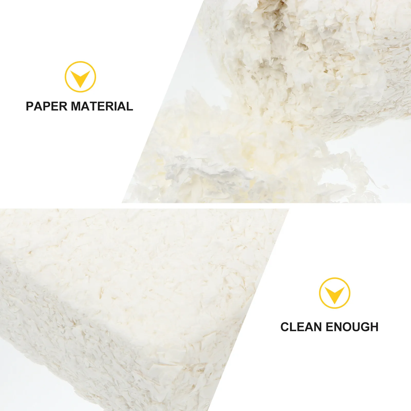 Small Pet Paper Bedding Low Dust Absorbent Odor Control for Rabbit Hamster Guinea Pig Chinchilla Nest
