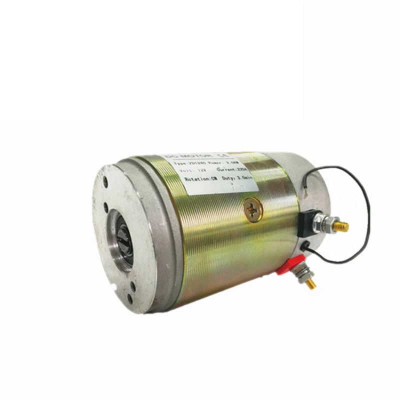 Production of ZD2940 (24V) electric excitation motor 2.2kw power unit motor, slag truck tailboard motor