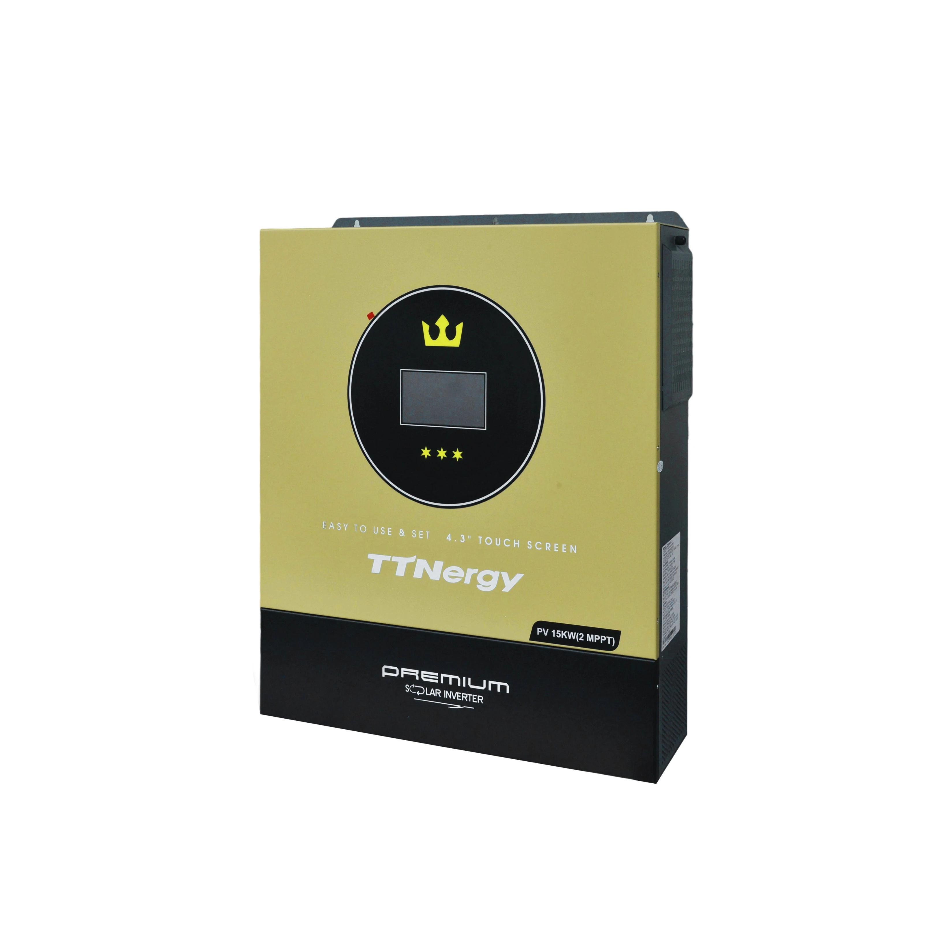 Touch Screen 4KW 6KW 11KW Hybrid Inverter Pure Sine Wave Solar Power Inverter for Solar Home System Energy Storage Unit Pro