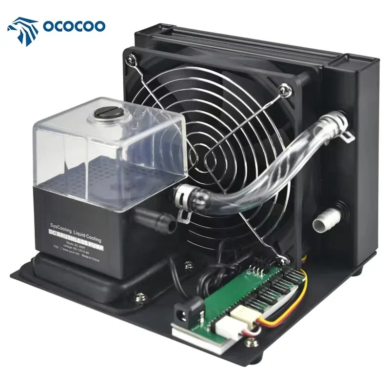 

Portable Water cooling kit for 3D printer UV printer CNC laser machine assembled liquid cooler for laptop mobile water cooling