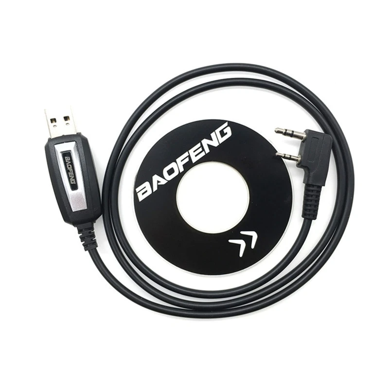 Konektor K Kabel Pemrograman USB Walkie-talkie untuk Walkie UV5R/888s Dropsale