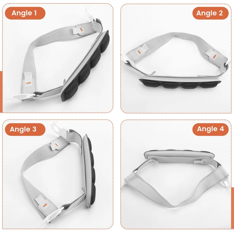 لـ Vision Pro توزيع الضغط على عصابة الرأس القابلة للتعديل وملحق الضغط لأغطية الرأس لراحة معززة