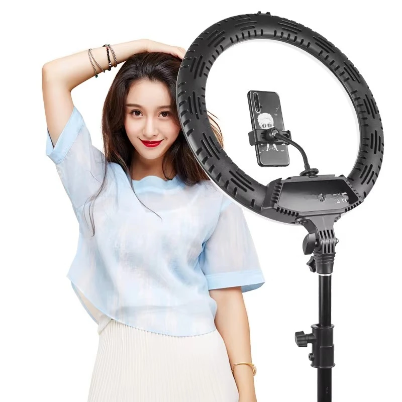 

Photography lighting 18 inch ring light video light photography remote control light
