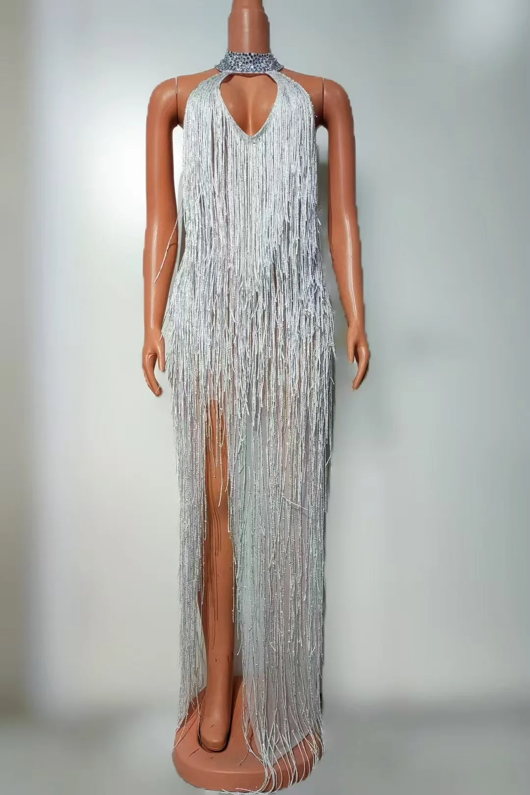 airspace-gland-col-suspendu-evide-devant-jupe-longue-fendue-concert-cocktail-fete-discotheque-barperformance-costume-a837