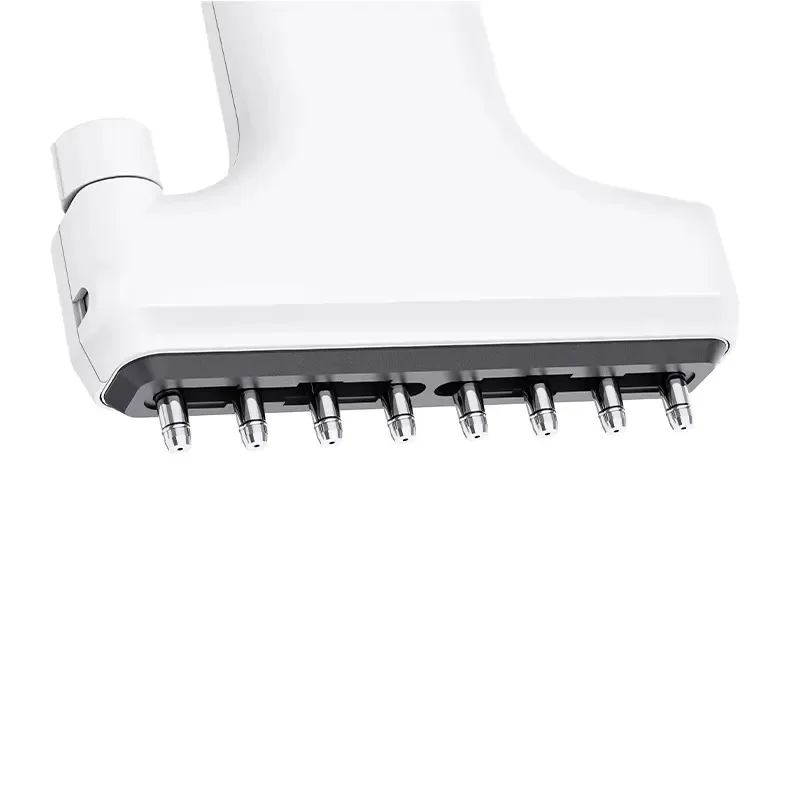 AELAB Lab Automated Electronic Multichannel Pipette 4/6/8/12 Adjustable Spacing Variable Pitch Liquid Handling