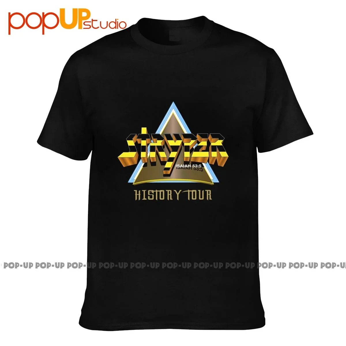 Stryper 2019 History Cd Vinyl Dvd Poster P-391 T-shirt Tee Shirt Pop Cotton Hip Hop Best Seller