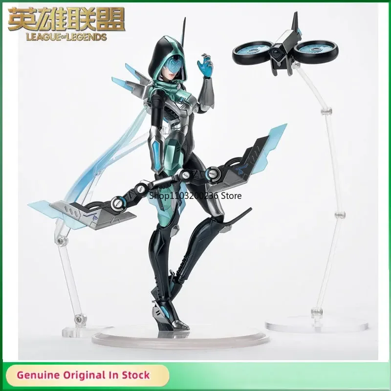 

Original LOL League of Legends PROJECT Ashe Game Dramatist Ashe Statues Action Figure Active Joints Model Ornaments Toys