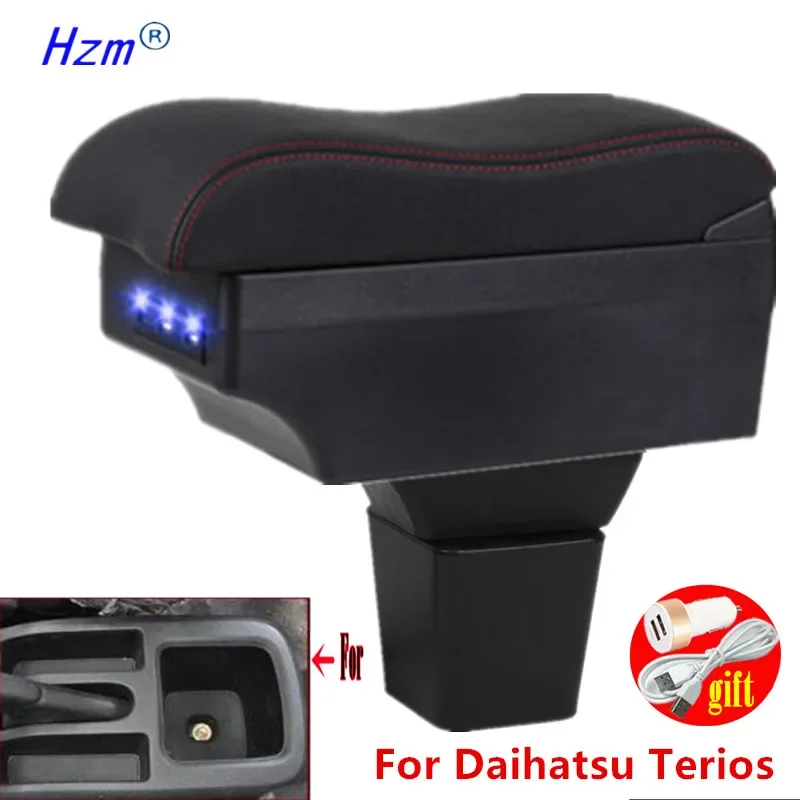 For Daihatsu Terios Armrest Box For Daihatsu Terios Center console central Store content Storage box with USB interface products