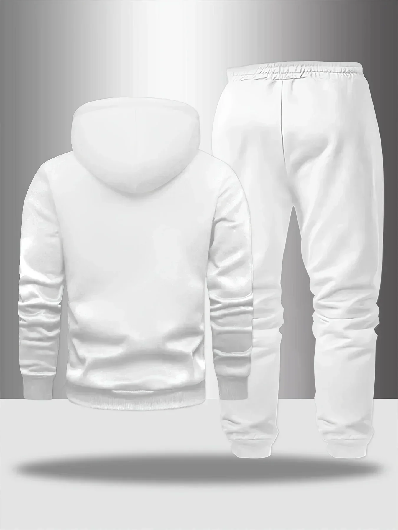 2026 New Womens Outfits Printing Casual Hooded Sweatshirt Sportswear Outdoors Sports Jogging Clothing Daily Street Hoodie Pants view 5