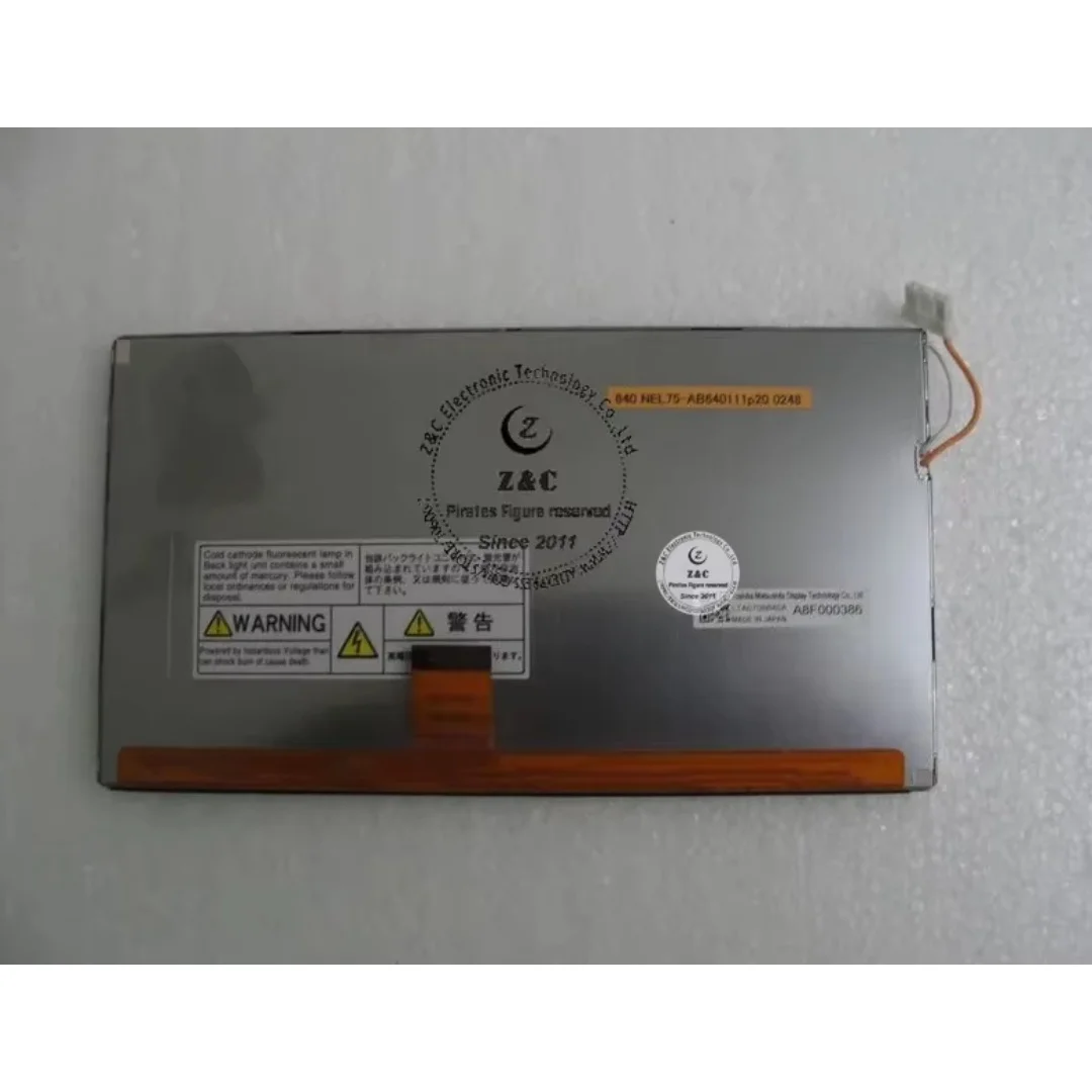 Novo Display LCD LTA070B646A para Toshiba