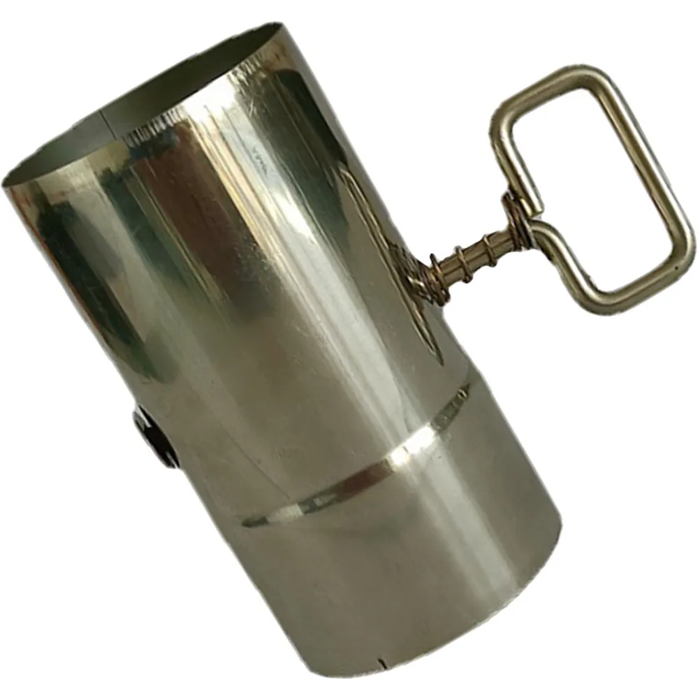 

Adjustable Stainless Steel Chimney Flue Outdoor Stove Exhaust Pipe Flexible Camping Cooking Heating Stove Exhaust