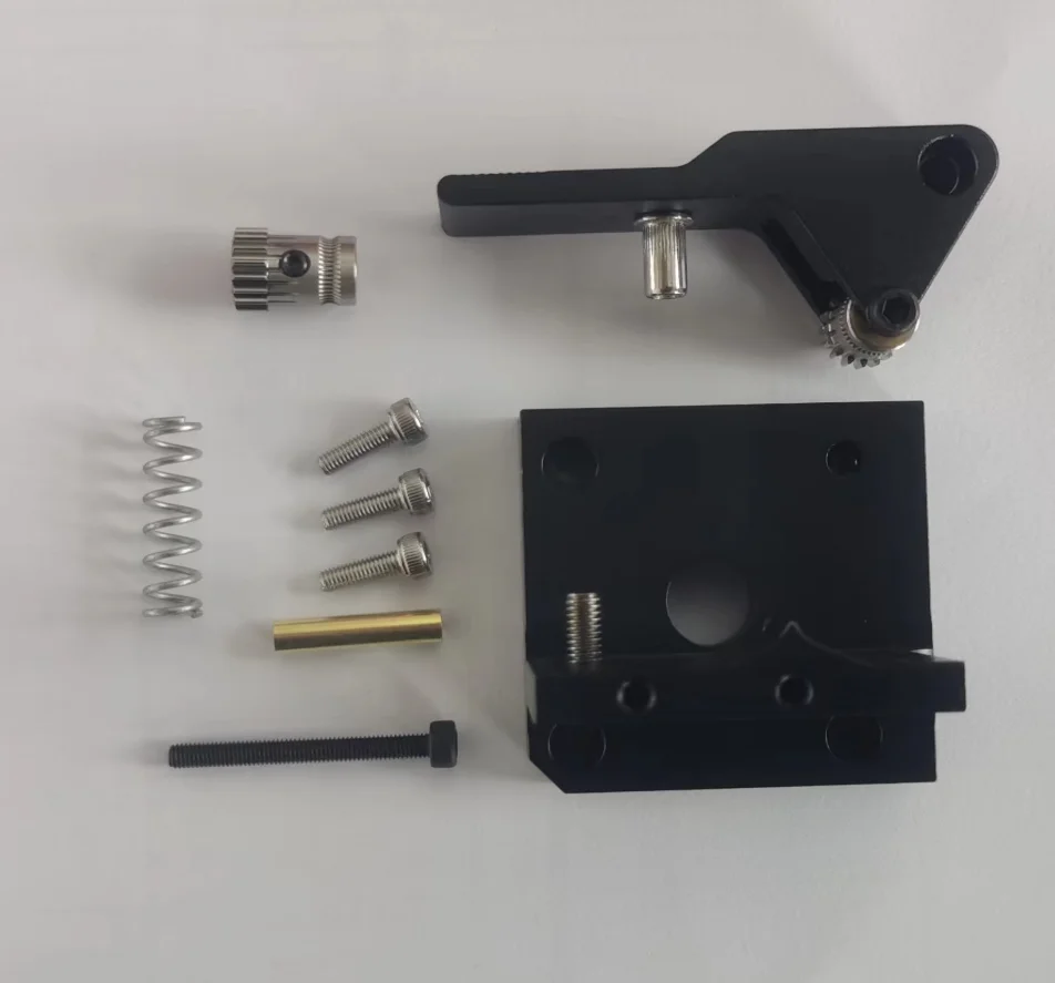 LJ_MAX II Extruder Plastic Parts with Wire Feed Rollers, Replacement Parts
