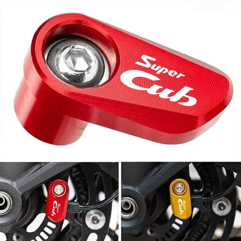 

Аксессуары для мотоциклов, заднее колесо с ЧПУ, датчик ABS, защитный чехол для Honda Super CUB C70 90 110 C125